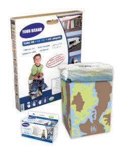 Toilettes seches en carton